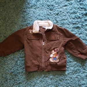 Disney Mickey Mouse Toddler Bomber Jacket Coat